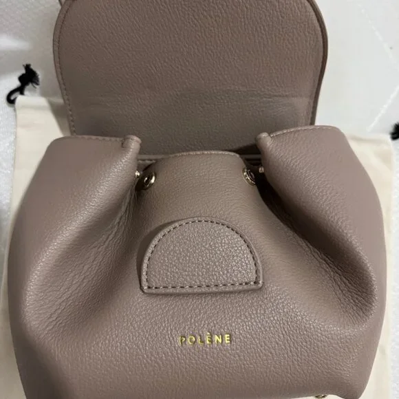 Polène Numéro Un Nano Edition Textured Taupe - Picture 9 of 10